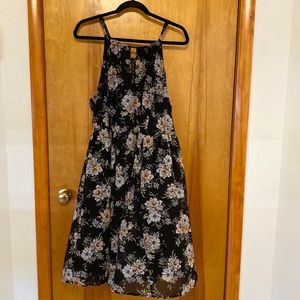 Torrid Floral Dress Mid Length Dress